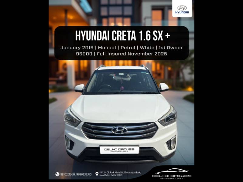 Hyundai Creta 1.6 SX Plus Petrol