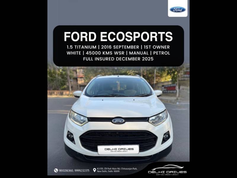 Ford EcoSport 1.5 Ti-VCT Titanium (MT) Petrol