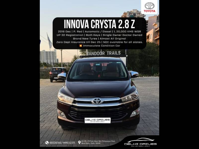 Toyota Innova Crysta 2.8 ZX AT 7 STR