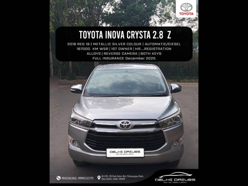 Toyota Innova Crysta 2.8 ZX AT 7 STR