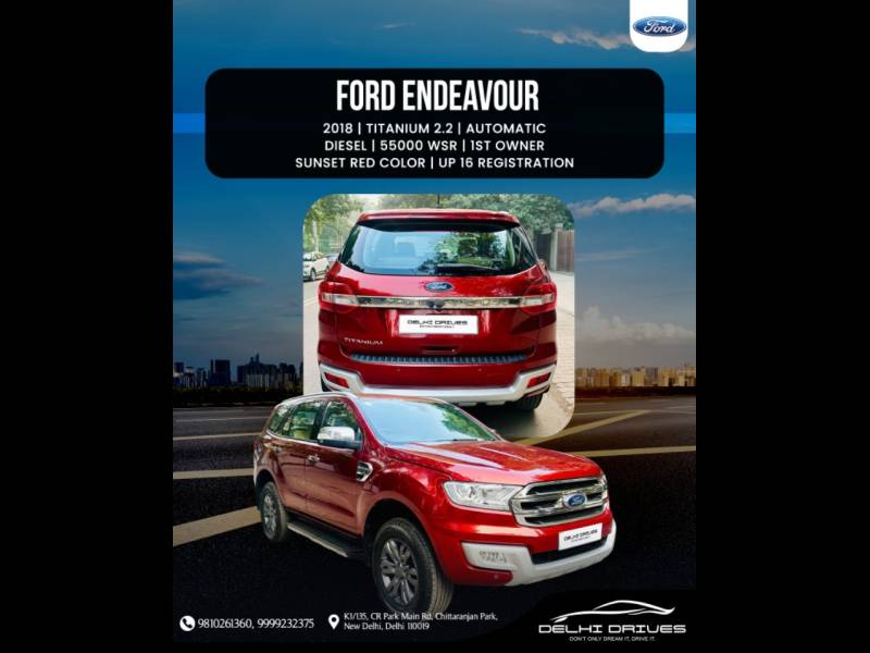 Ford Endeavour Titanium 2.2 4x2 AT