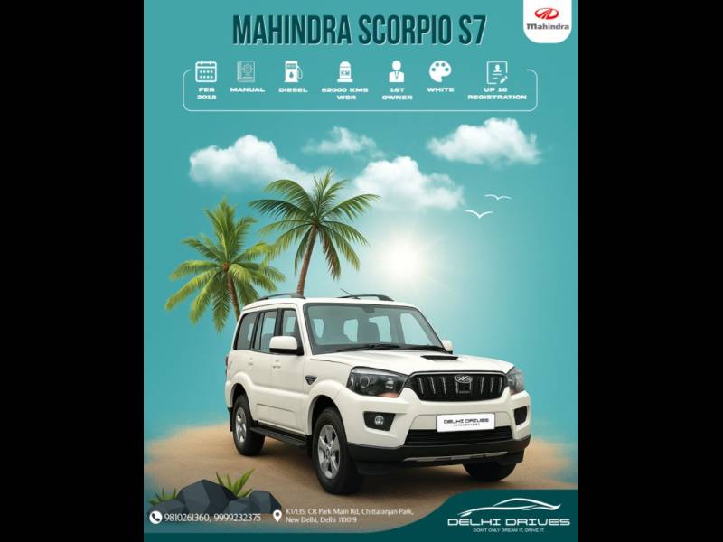Mahindra Scorpio S7 120 2WD