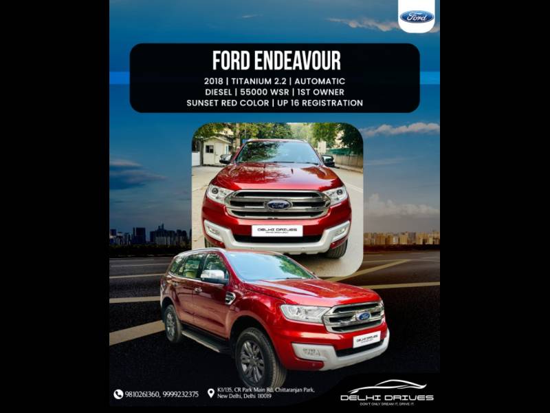 Ford Endeavour Titanium 2.2 4x2 AT