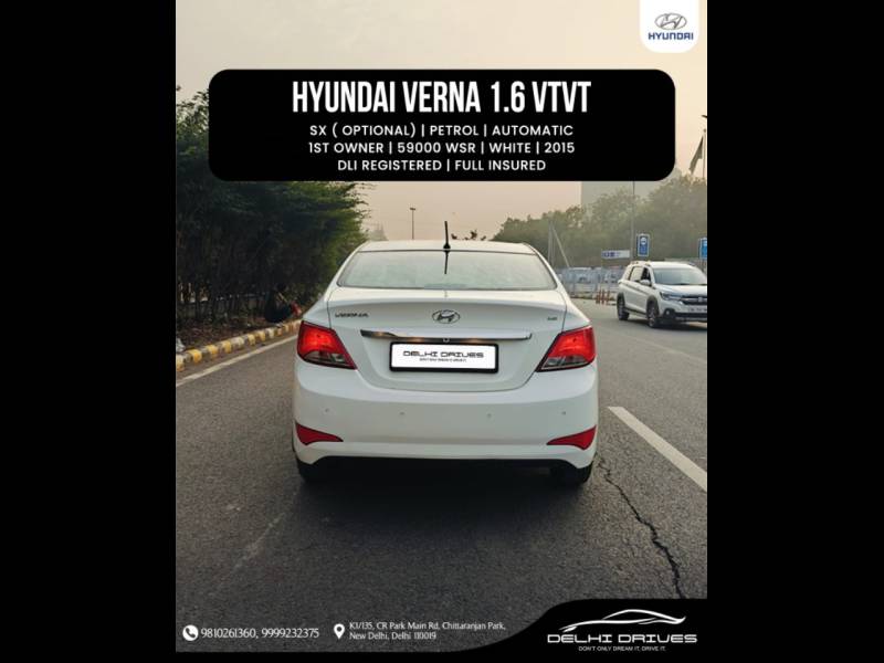 Hyundai Verna Fluidic 1.6 VTVT SX Opt