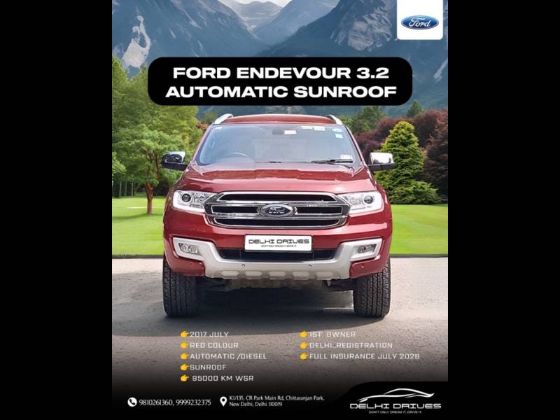 Ford Endeavour Titanium 3.2 4x4 AT