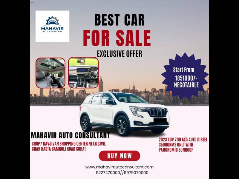 Mahindra XUV700 AX 5 Diesel AT 7 STR
