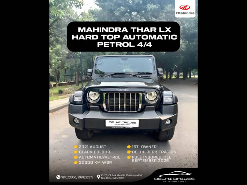 Mahindra Thar LX Hard Top Petrol AT 4WD