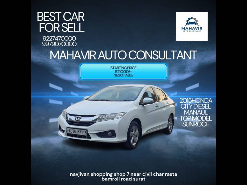 Honda City 1.5 V MT Sunroof