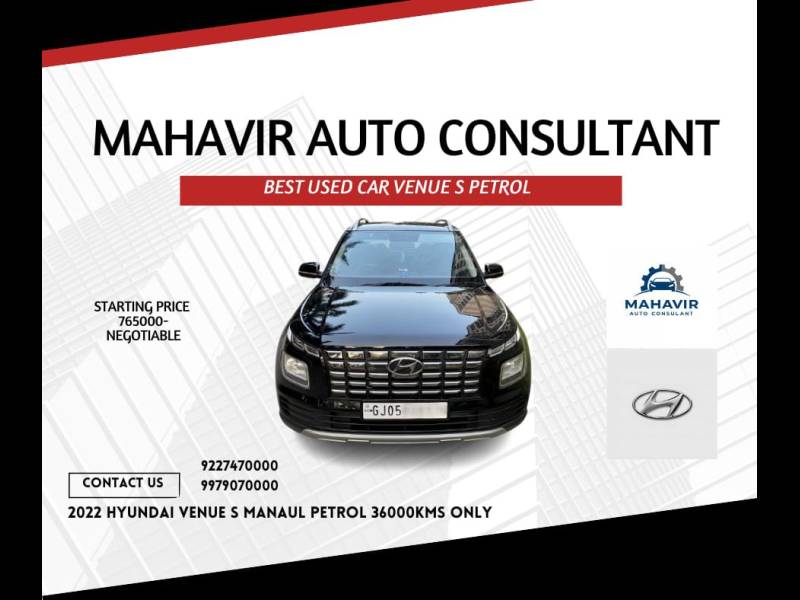 Hyundai Venue S 1.2 Petrol