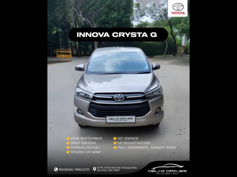 Toyota Innova Crysta 2.4 G 7 STR