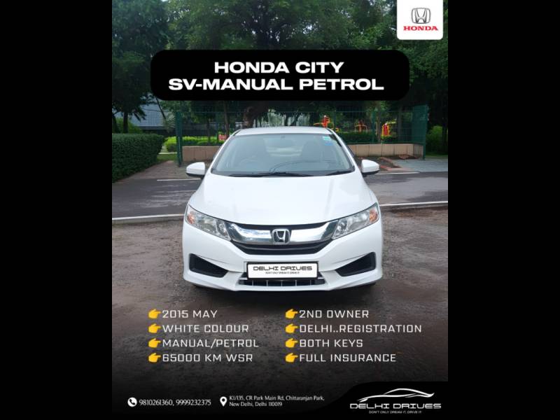 Honda City SV 1.5L i-VTEC