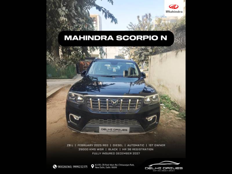 Mahindra Scorpio-N Z8 L Diesel AT 2WD 7 STR Carbon Edition
