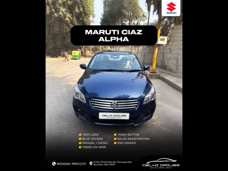 Maruti Suzuki Ciaz Alpha 1.3 Hybrid
