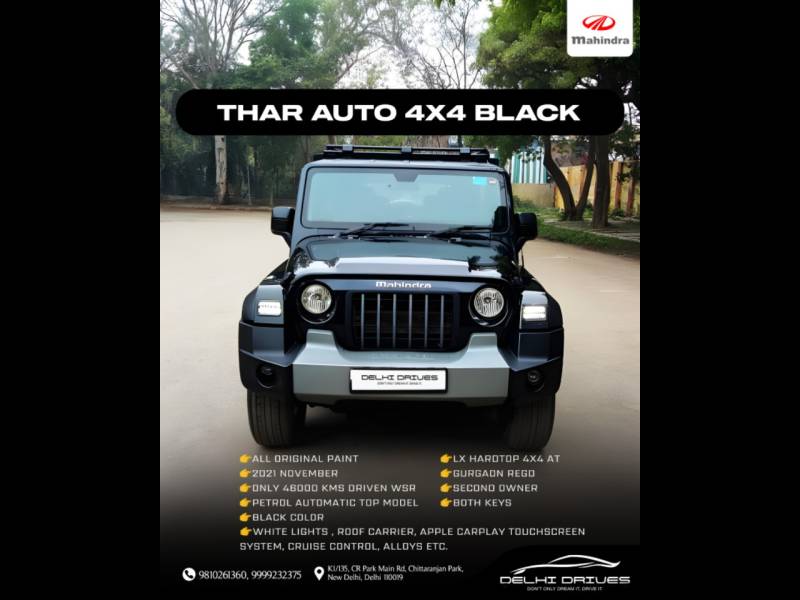 Mahindra Thar LX Hard Top Petrol AT 4WD