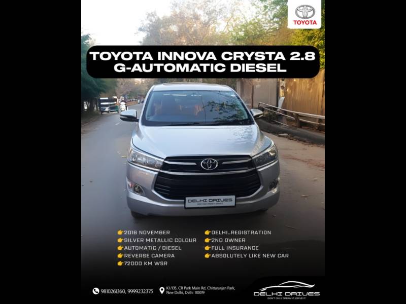 Toyota Innova Crysta 2.8 GX AT 7 STR