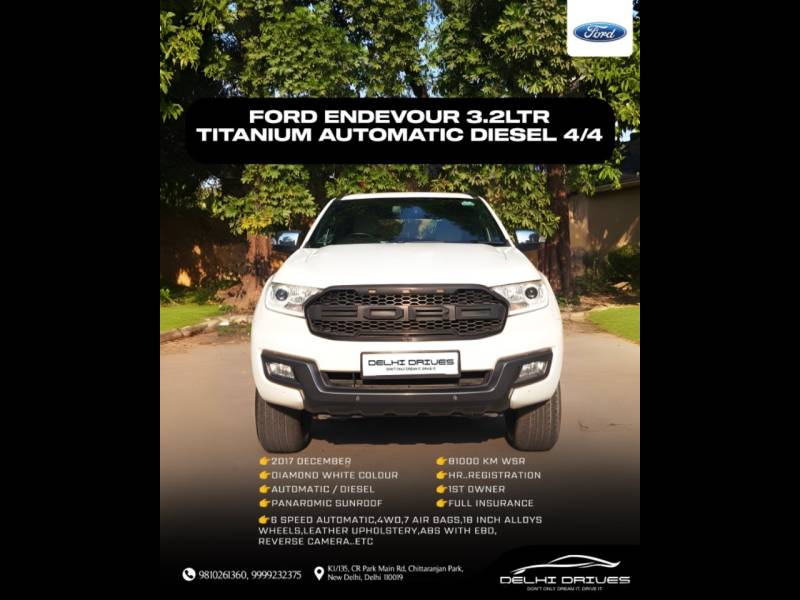 Ford Endeavour Titanium 3.2 4x4 AT