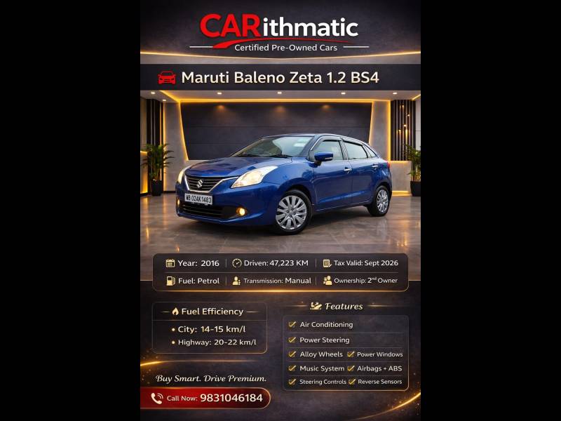 Maruti Suzuki Baleno Zeta Petrol
