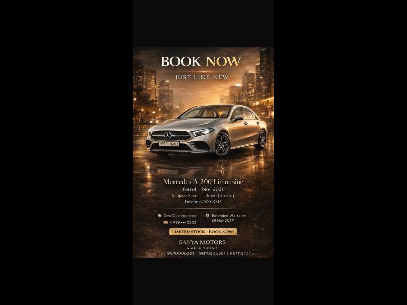 Mercedes Benz A-Class Limousine 200