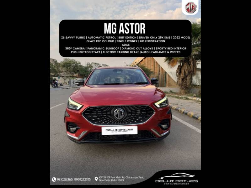 Morris Garage Astor Savvy 1.3 Turbo AT S Red