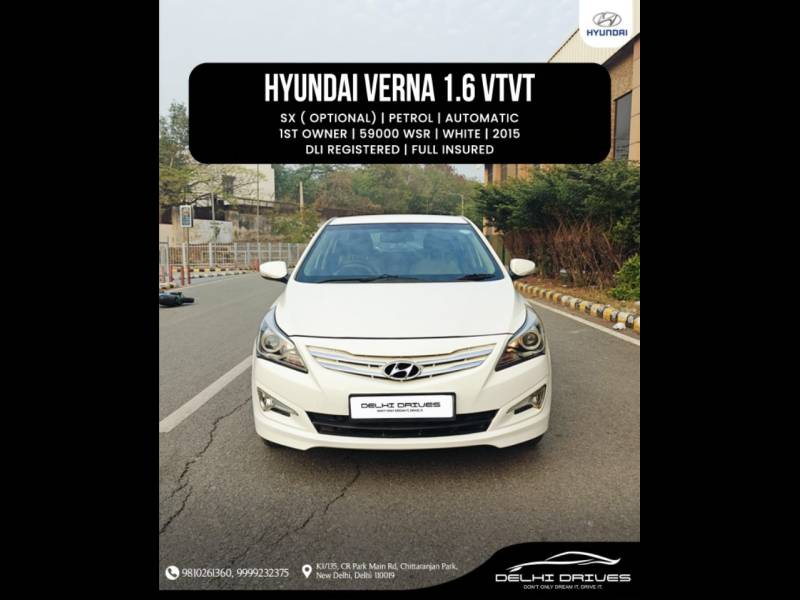 Hyundai Verna Fluidic 1.6 VTVT SX Opt AT