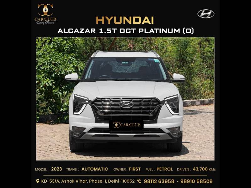 Hyundai Alcazar Platinum (O) 7 STR 1.5 Petrol DCT