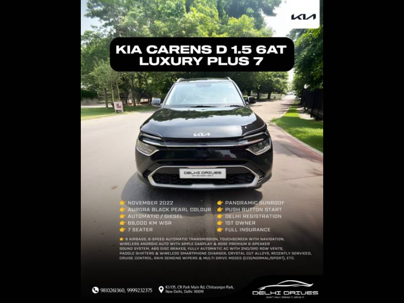 Kia Carens Luxury Plus 1.5 Diesel AT 7 STR