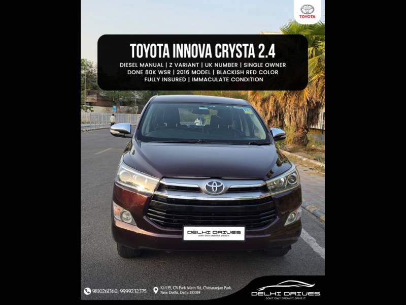 Toyota Innova Crysta 2.4 Z 7 STR