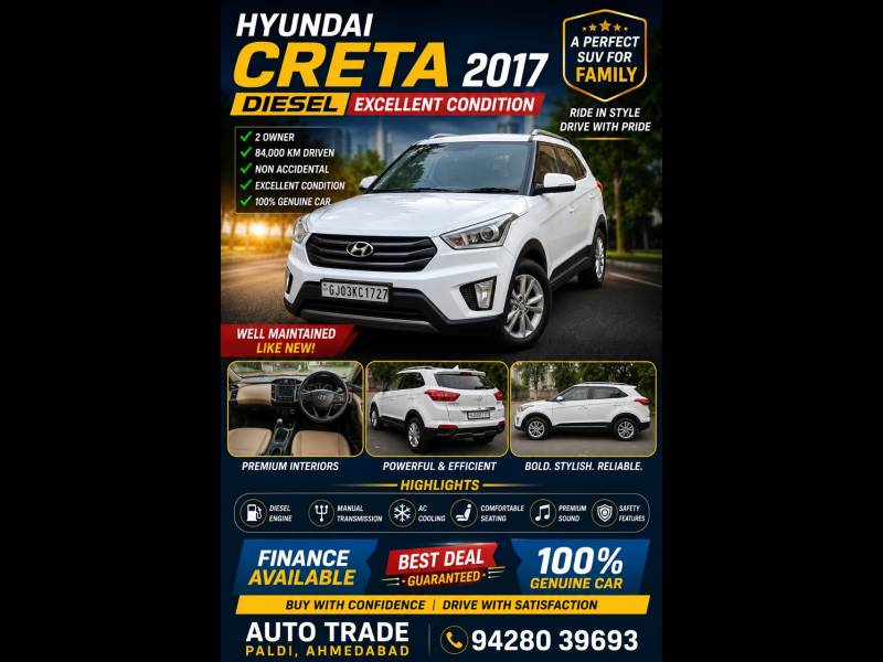 Hyundai Creta S+ 1.4 CRDI