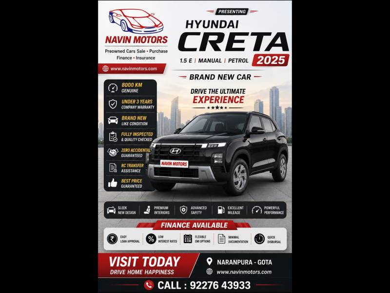Hyundai Creta E 1.5 Petrol