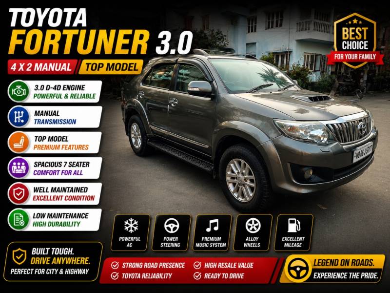 Toyota Fortuner 3.0 4X2 MT