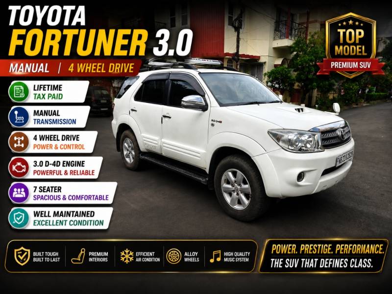 Toyota Fortuner 3.0 4X4 MT