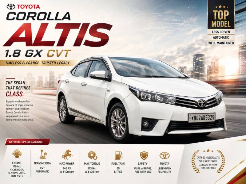 Toyota Corolla Altis 1.8G(CVT)