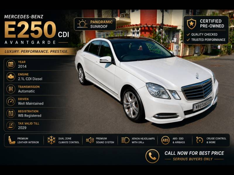 Mercedes Benz E Class E250 CDI Avantgarde