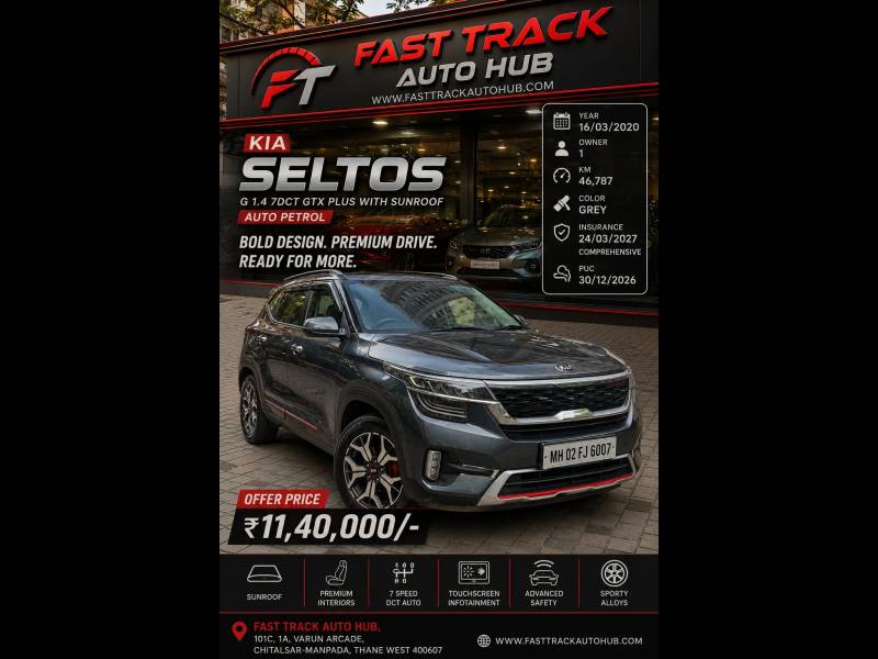 Kia Seltos GTX Plus AT 1.4