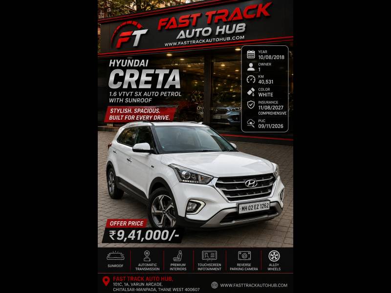 Hyundai Creta SX 1.6 AT Petrol