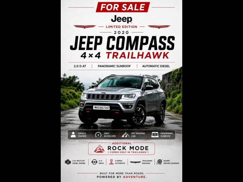 Jeep Compass Trailhawk (O) 2.0 4x4
