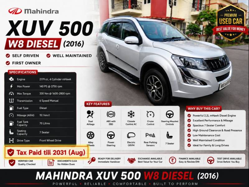 Mahindra XUV500 W8 FWD