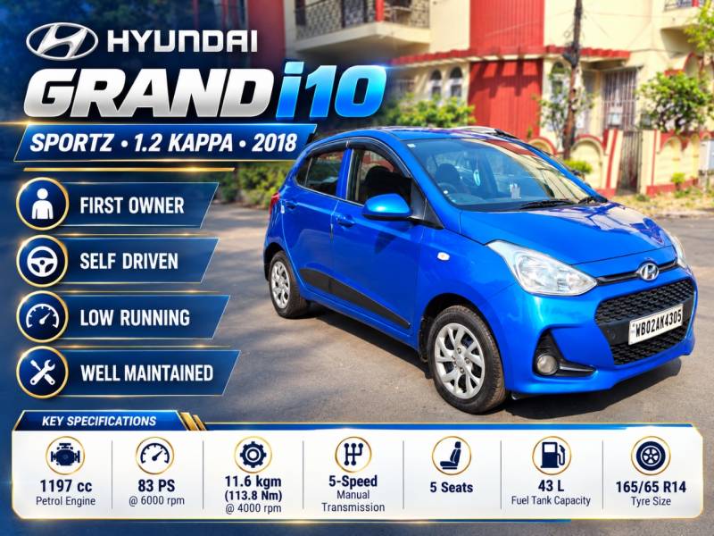 Hyundai Grand i10 Sportz (O) 1.2 Kappa VTVT