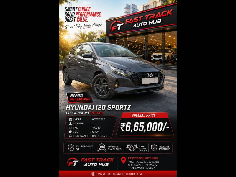 Hyundai i20 Sportz 1.2 MT