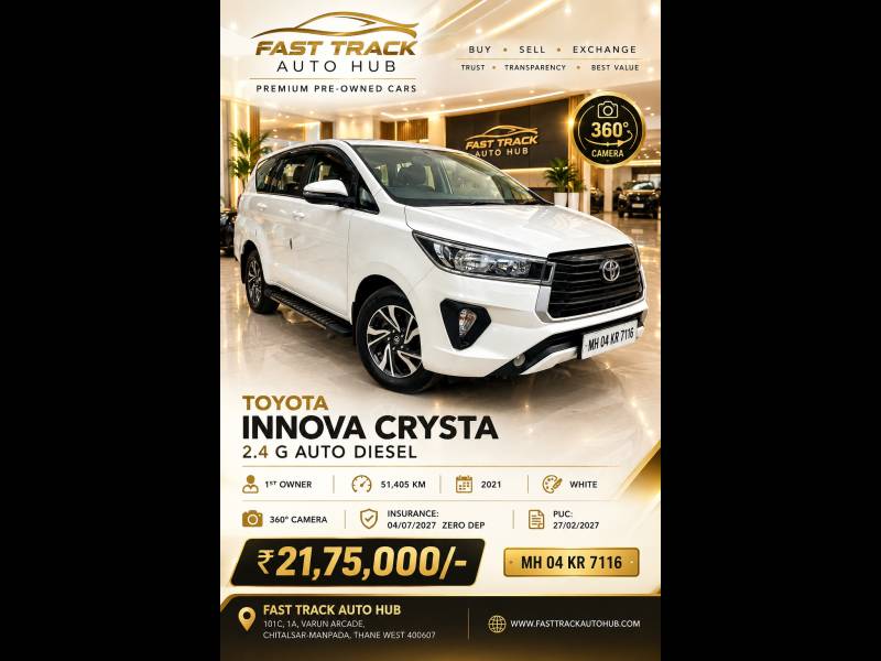 Toyota Innova Crysta 2.4 GX AT 8 STR
