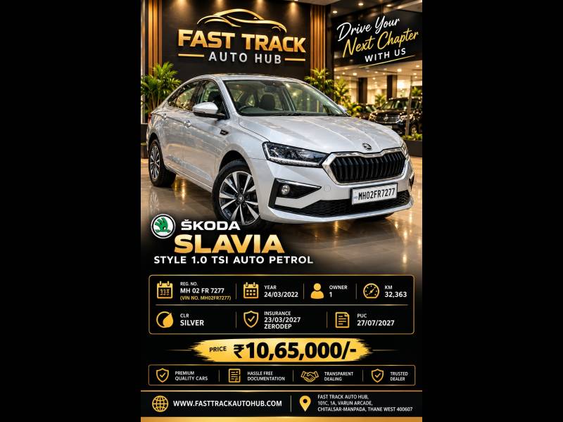 Skoda Slavia Style 1.0L TSI AT