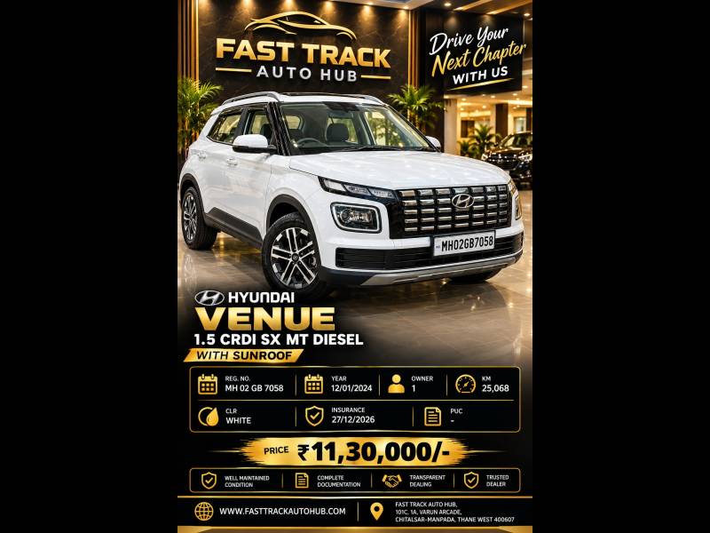 Hyundai Venue SX (O) MT 1.5 Diesel