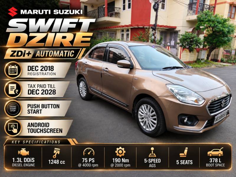 Maruti Suzuki Dzire ZDI Plus AMT