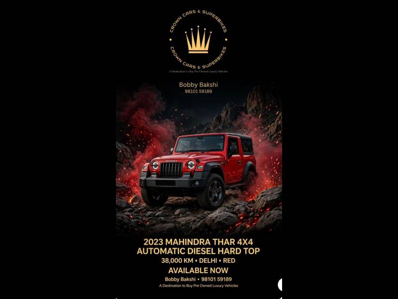 Mahindra Thar LX Hard Top Diesel AT 4WD
