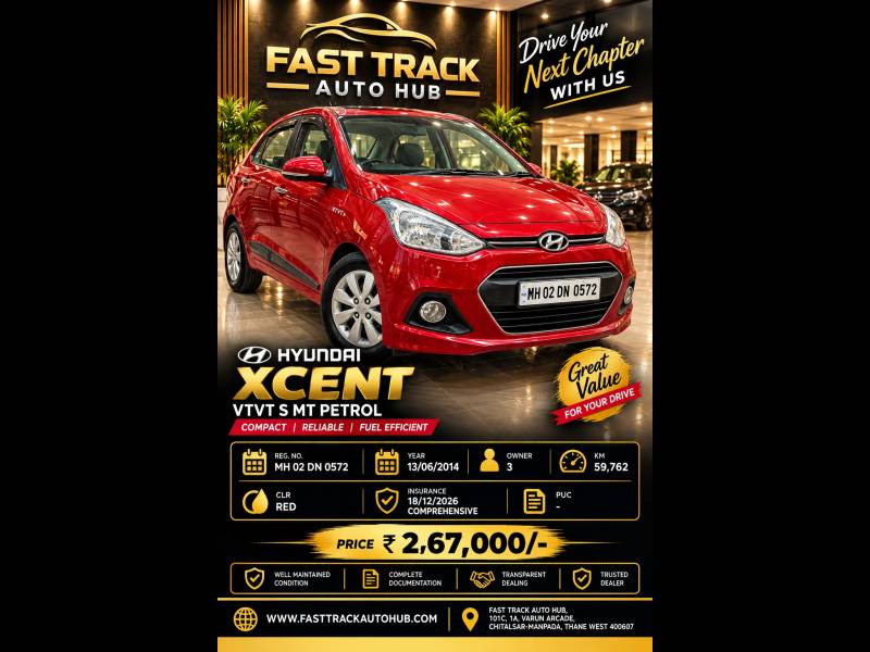 Hyundai Xcent 1.2L Kappa Dual VTVT 5-Speed Manual S